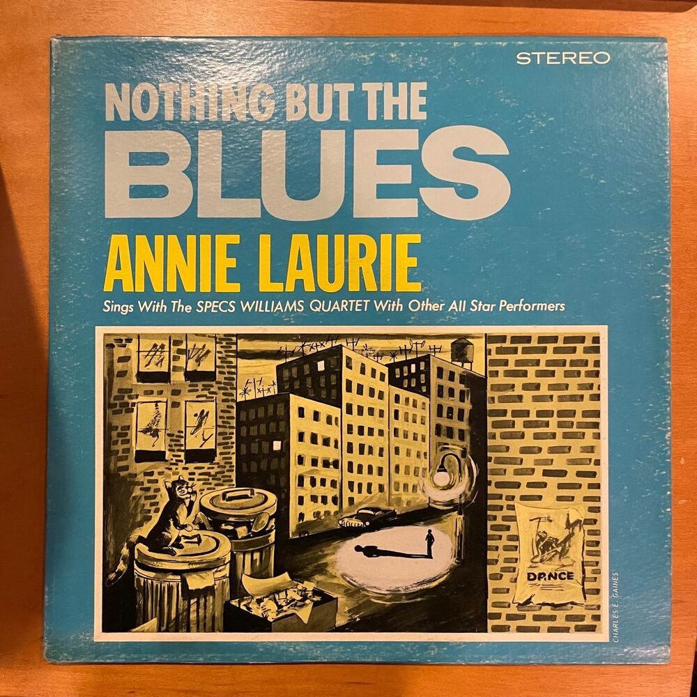 Annie Laurie w/Specs Williams Quartet - Nothing But The Blues LP vinyl record